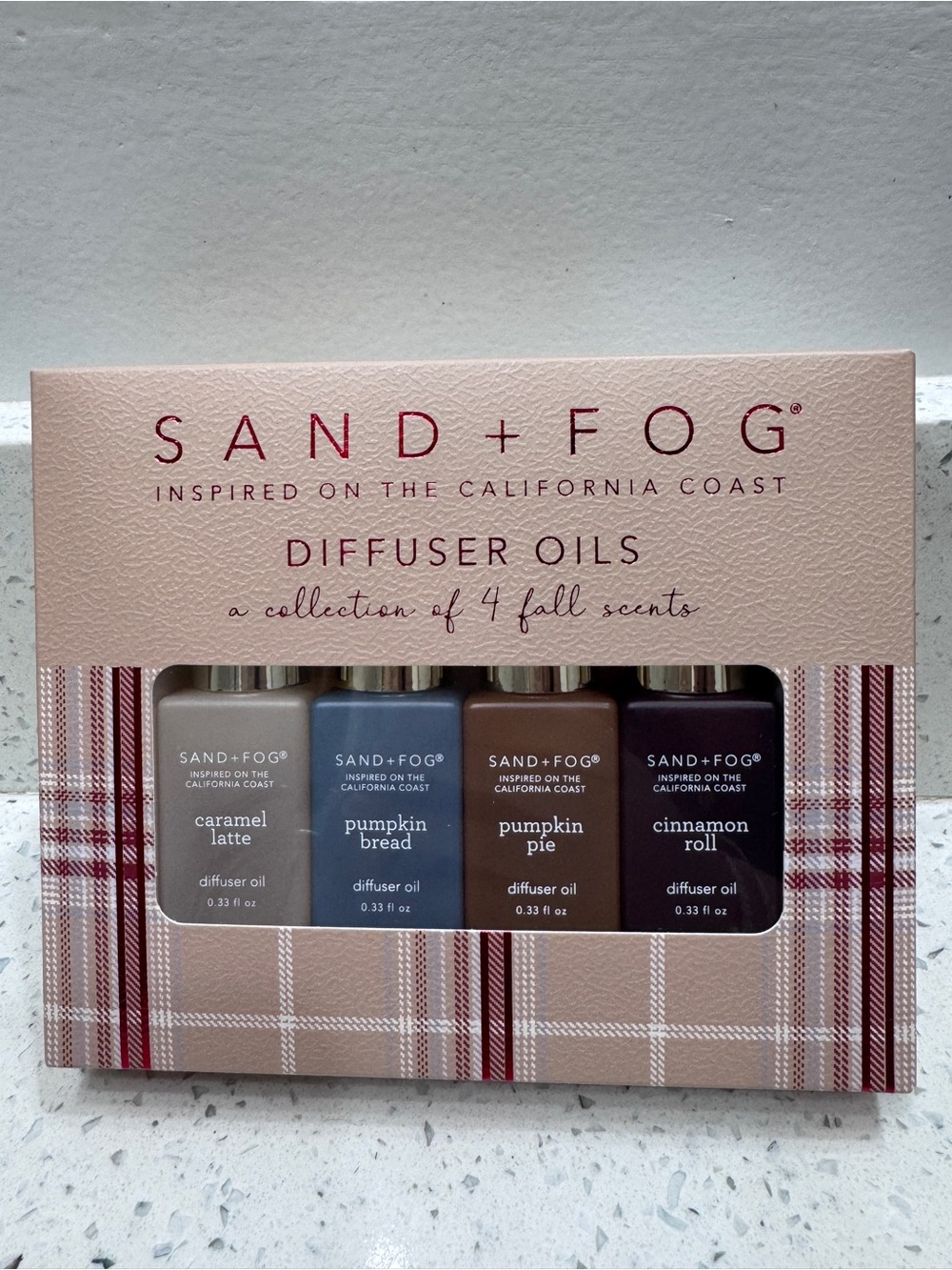 Sand + Fog Fall Diffuser Oil Set – 4 Scents